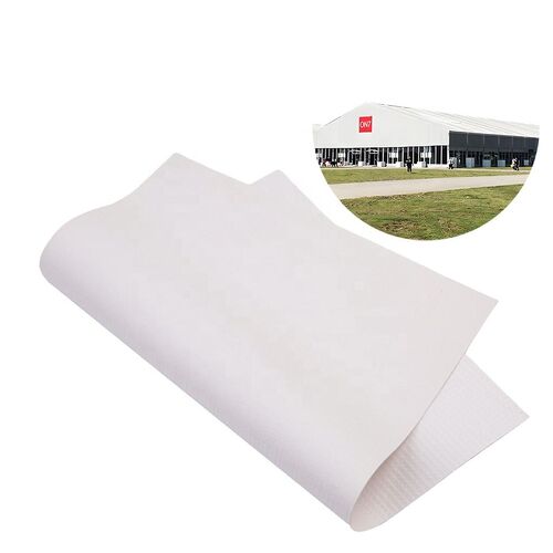 Latest company news about White Blackout Waterproof Wrinkle Resistant Knitted Heavy Duty PVC Coated Fireproof Tarpaulin Roll for Tent
