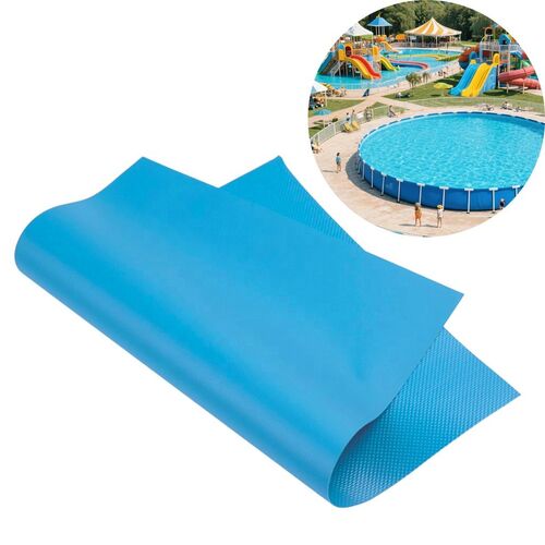 Latest company news about Commercial waterproof blue PVC tarpaulin for swimming pools 