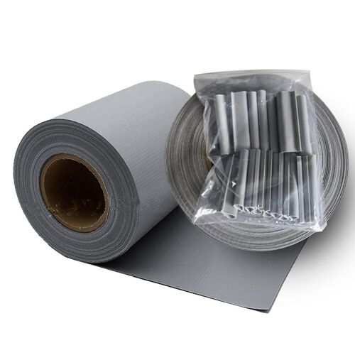 Latest company news about Anti-uv Colorful 450gsm 19cm*35m Fence Tape Pvc Strip Screen Garden Fence