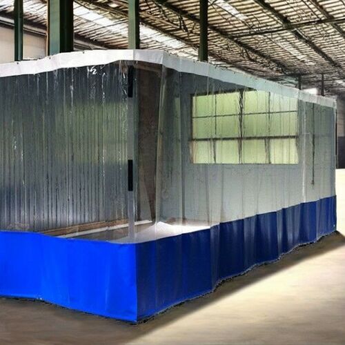 Latest company news about Custom Transparent Vinyl Industrial Side Curtains PVC Polyester PVC Coated Tarpaulin for Warehouse Dividers