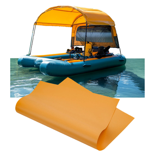 Latest company news about PVC Coated Waterproof Tarpaulin Material for Inflatable Boat Tent Castle Fish Tank
