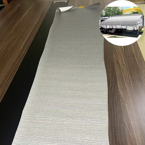 Latest company news about Waterproof PVC Coated Woven Plain Vinyl Canopy RV Awning Roof Replacement Fabric for CamperTrailer & Motor Home