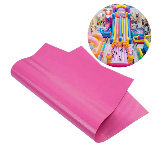 Latest company news about Latest Custom Made Castle Pvc Coated Tarp Pvc Tarpaulin for Inflatable Slide