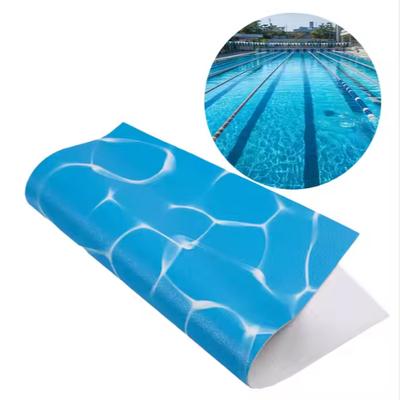 1000D Customized Design 2000gsm 14m Width 0.6mm 0.7mm 0.8mm Thickness Vinyl PVC Tarpaulin Rolling for Swimming Pools